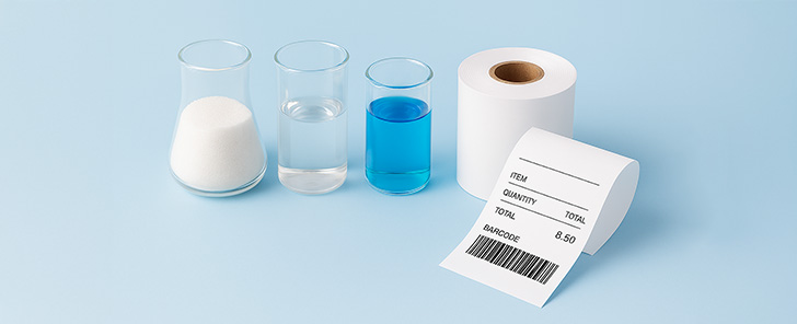 感熱紙材料の画像